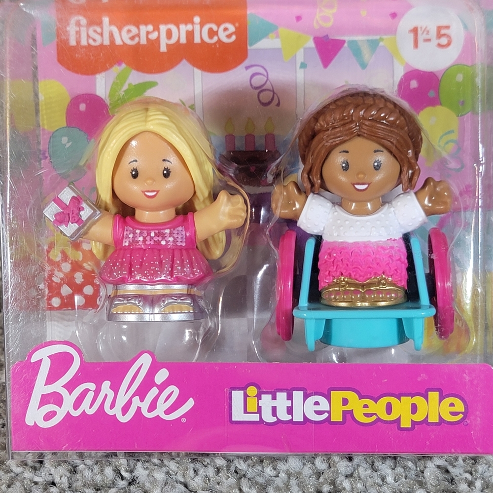 Fisher-Price Little People Barbie Wheelchair - New In Box - Picture 5 of 7